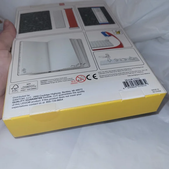 [NWT] LEGO Journal Band ✏️Blue Writing Journal + Buildable Band ✏️Back To School - Picture 8 of 13